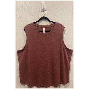 ATHLETA Dusty Pink Mauve Sleeveless Tank Top